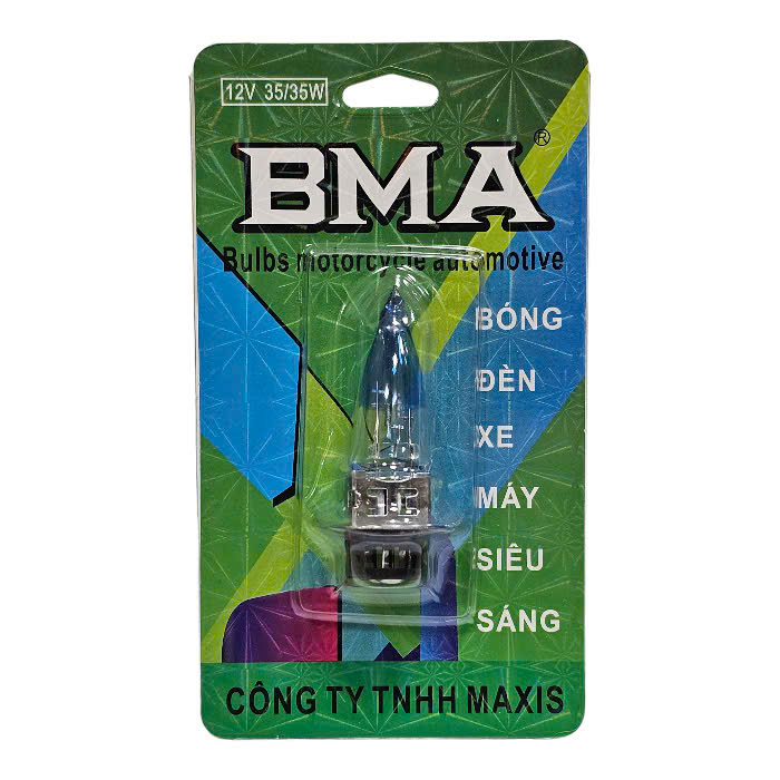 BÓNG HALOGEN M5 BMA NHỌN XANH TRẮNG 12V-35/35W